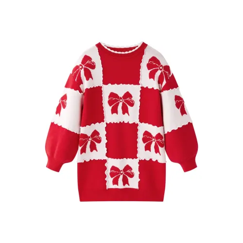 Mini Peace Детское платье Children's Red Plaid