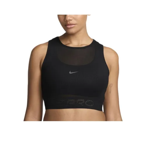 Nike Черные Женские Спортивные Майки Без Рукавов