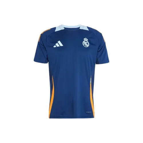 Adidas Real Madrid Tiro 24 Футбол Джерси Мужской Морской синий