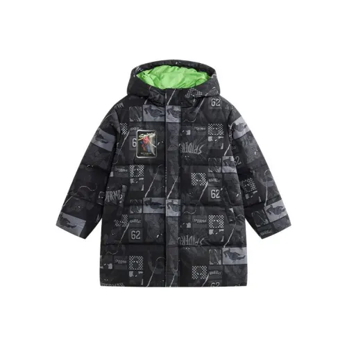 Disneybaby Паук Man Комикс Полоса Граффити Kids Пуховики