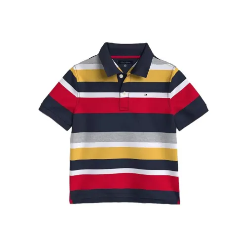 Tommy Hilfiger Детская одежда Multi Stripe Поло Многоцветное Детское