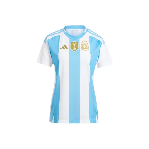Adidas Футбол Argentina 24 Домашний Джерси Футбол Джерси Женские Сине-белый