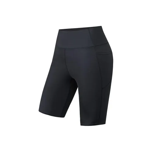 Anta ZONGXUNXILIE Черные Женские Спортивные Шорты