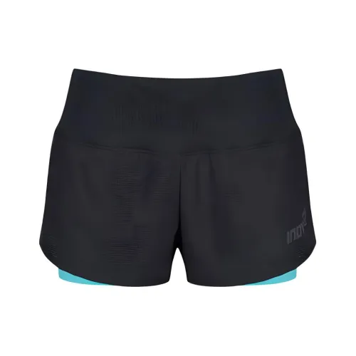 INOV 8 Черный/Циановый Женские Спортивные Шорты