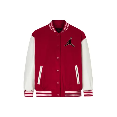 Jordan Cotton Down Jacket Red Teenagers Джордан Хлопковый пуховик Красный для подростков
