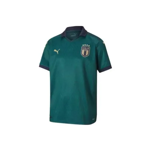 PUMA Italy Renaissance Зеленая Детская Футболка
