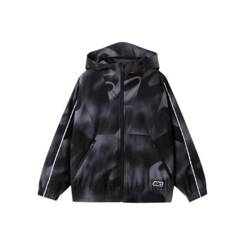 Asics Куртки и Пальто Черные Подростки