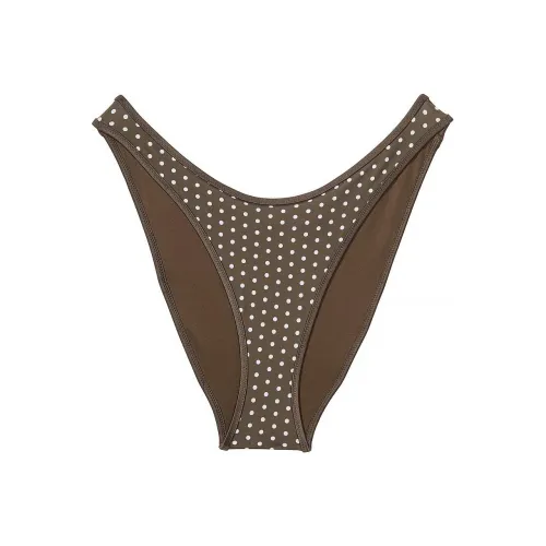 Victoria's Secret Розовый BY FRANKIES BIKINIS Golden Hour Бикини Низ CD Плавки Женские Серый