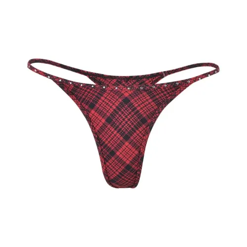 I.AM.GIA Martina Бикини Низ Плавки Женские Красный GINGHAM Красная клетка