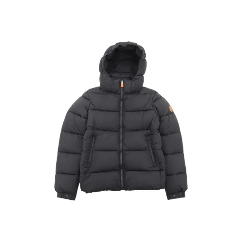 SAVE THE DUCK Хлопковый пуховик Синий Детский