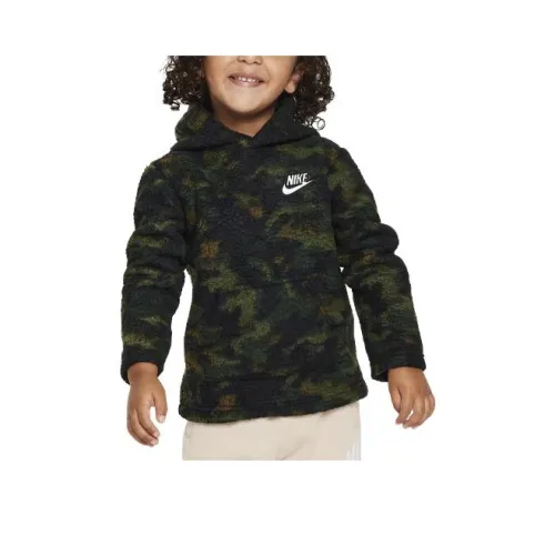 nike Толстовка Детская одежда Sportswear Шерпа Пуловер Толстовка Оливковый Младенец и Детский