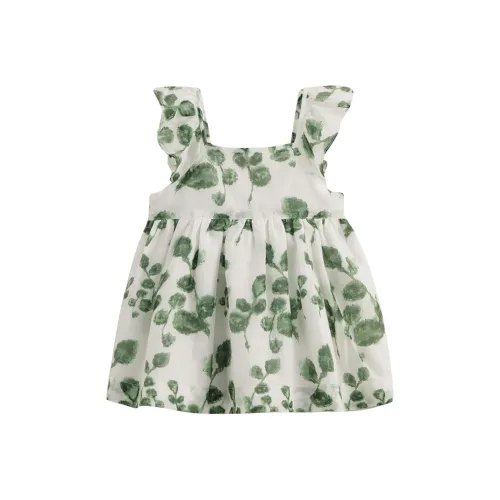MARC JANIE Зеленый лист Платья для девочек