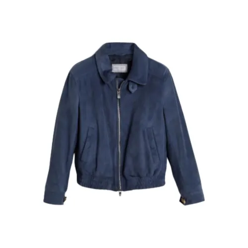 Brunello Cucinelli Синие Детские Куртки