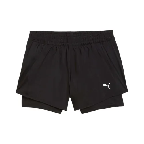 PUMA Черные Женские Спортивные Шорты