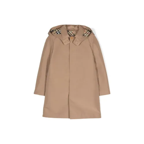 Burberry Куртки и Пальто Светло-Коричневый Детский