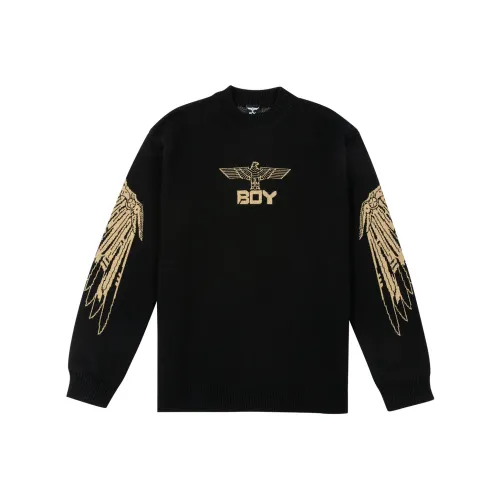 BOY JUNIOR Черный Kids Свитеры