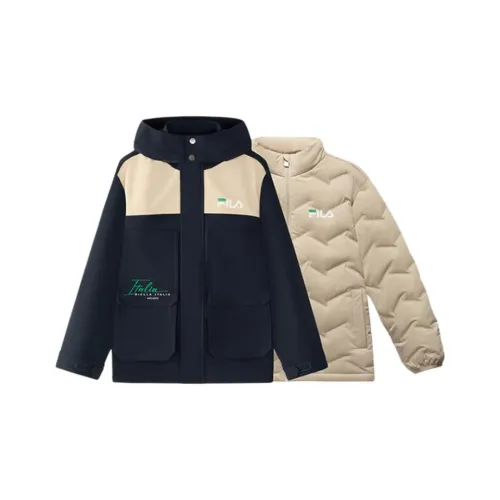 FILA KIDS Пуховик 2 пачки Королевский синий Подростки