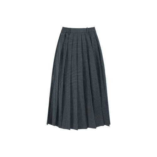 UNIFREE Повседневная длинная юбка женская синяя