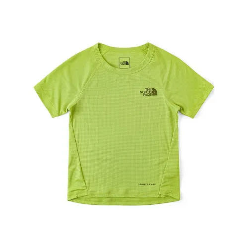 Школьный возраст The North Face T-рубашка Яблоко Зеленый