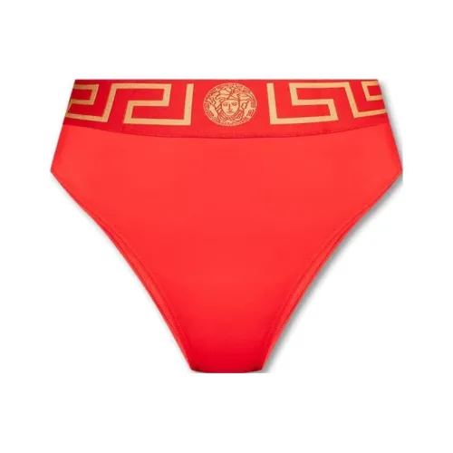 VERSACE Greca SS23 Плавательные шорты Женские Красные