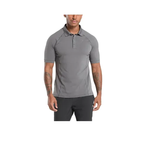 GYMSHARK Поло Мужское Asphalt Серый