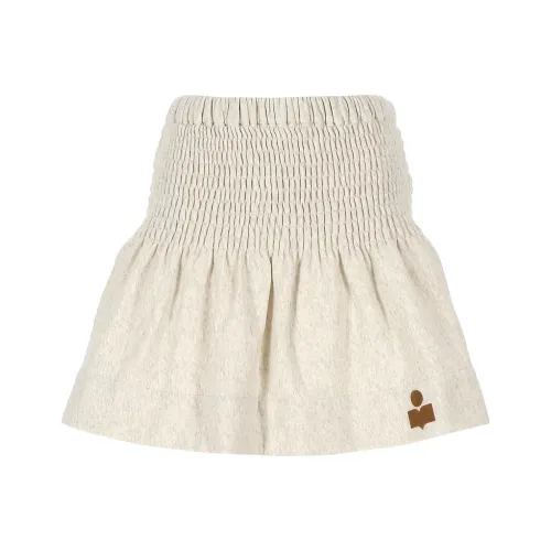ISABEL MARANT ETOILE Повседневные короткие юбки Женские Серый Коричневый