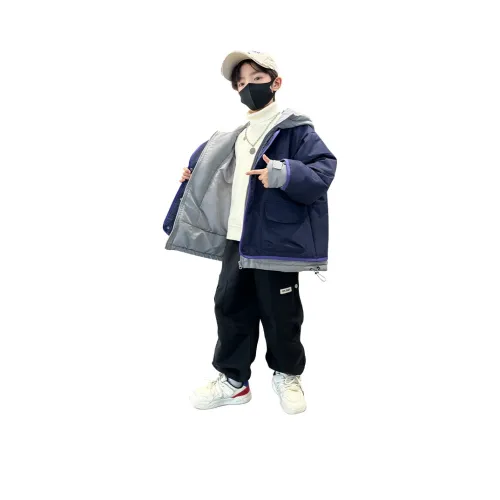 MY LITTLE PONY Хлопковый пуховик Темно-синий Подростки