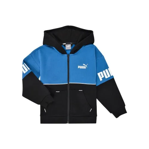 PUMA Run Favorites Синий Kids Свитшоты