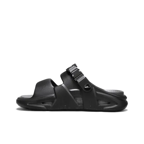 DEERWAY ЭВА Противоскользящие Устойчивые к истиранию Слипоны Мужские Черные