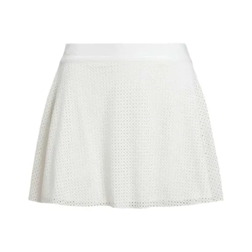 Polo Ralph Lauren SS25 Повседневные короткие юбки Женские Фарфоровый белый