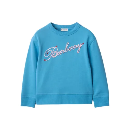 Burberry Свитшот Бирюзовый Детский