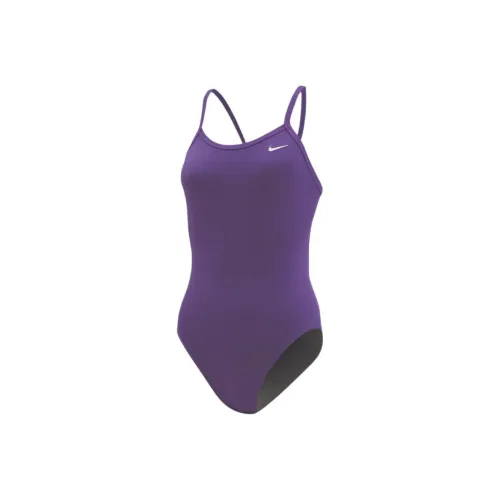NIKE Фиолетовый Женские Ван-Пис Купальники