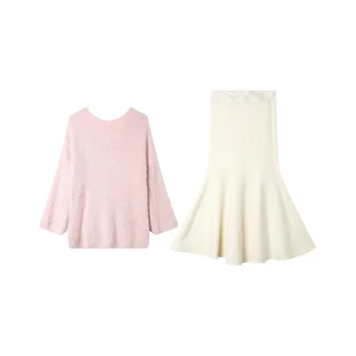 Incolore Комплект с юбкой Женские Розовый