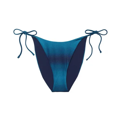Victoria's Secret Mix Match Боковая сторона Галстук Cheeky Бикини Низ BO Плавки Женские Градиентный синий