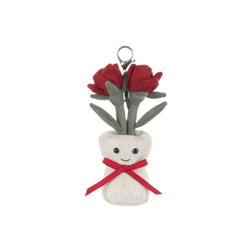 APRICOT LAMB Розовый Вазовый Брелок Куклы Плюшевая Подвеска 15 см Рекомендуемая Высота