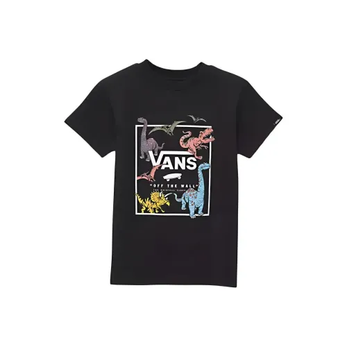 VANS Glow Dino Черные Детские Футболки