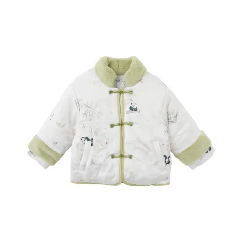 Mami Macca Хлопковый пуховик Зеленый для детей 3-7 лет