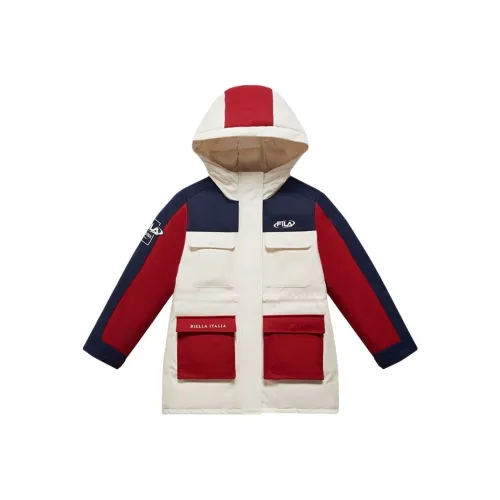 FILA KIDS Пуховик Груши Белый