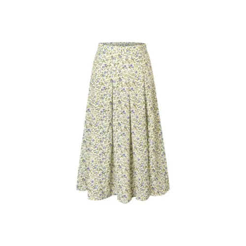 Bird of Aussie Повседневная длинная юбка женский светло-зеленый