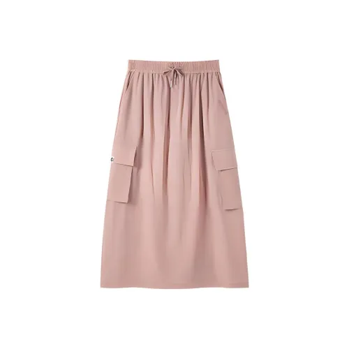 OUTDOOR PRODUCTS Повседневная длинная юбка женская светло-коралловый розовый