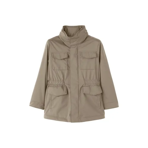 Loro Piana Хаки Kids Куртки