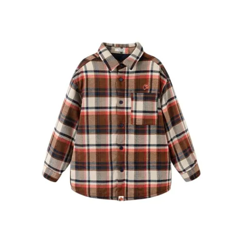 Balabala Хлопковый пуховик Кофе Тон 00455 Подростки