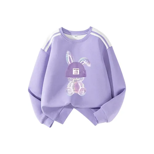 La Chapelle Kids Свитшот Светло-фиолетовый Фиолетовый Кролик Подростки