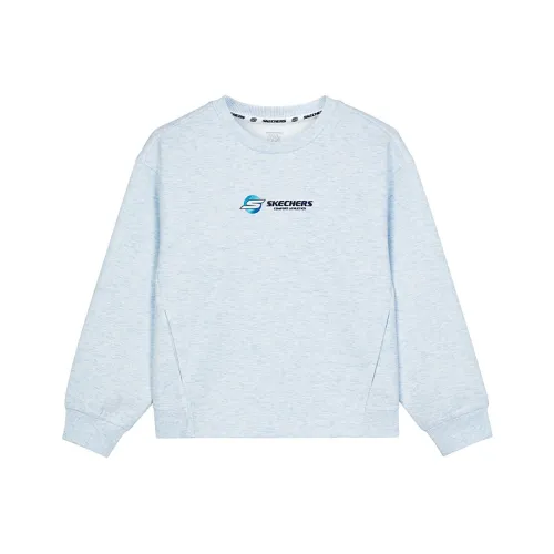 Skechers Kids Свитшот Светло-лунно-голубой Подростки