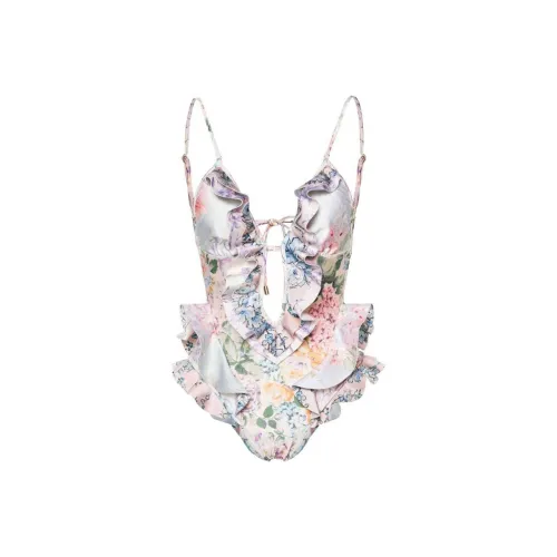 Zimmermann SS24 One-piece Swimsuit Women's Beige