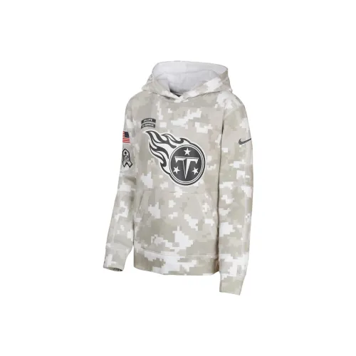 Толстовка Nike Tennessee Titans Salute Белая Детская