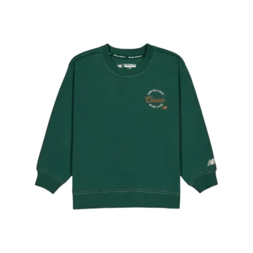 New Balance Свитшот NB Зеленый Детский