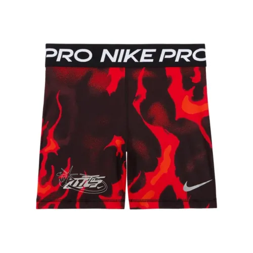 Спортивные шорты Nike x Megan Thee Stallion Женские Черный Светло-Красный