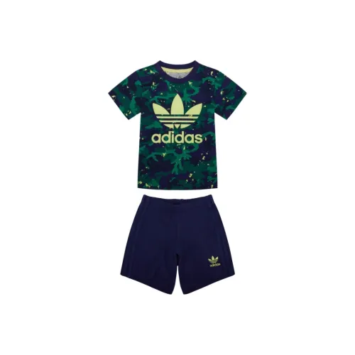 Adidas Originals Повседневная спортивная одежда SHORT TEE SET для малышей и детей дошкольного возраста