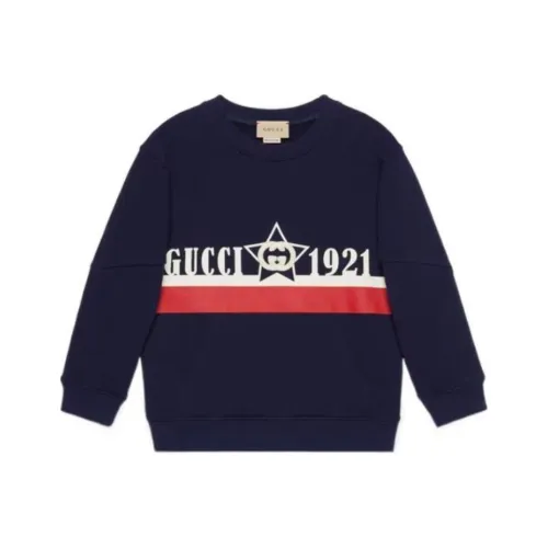 GUCCI Синий Kids Свитеры